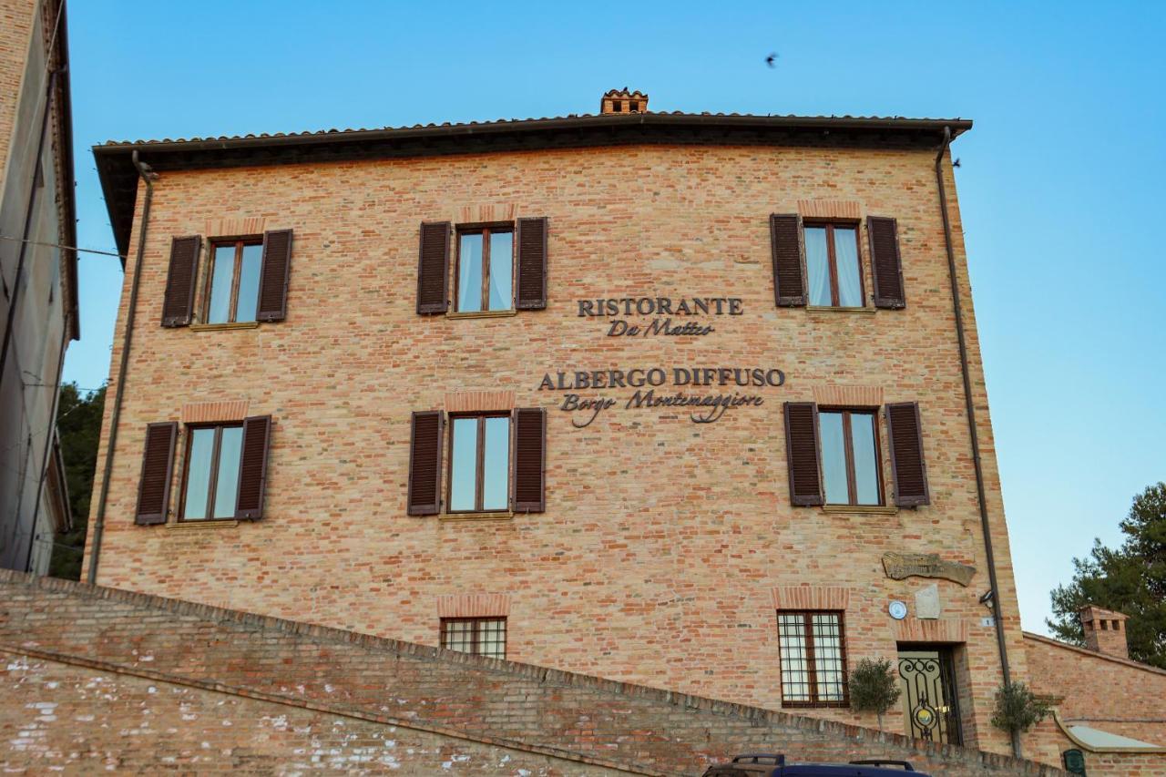 Albergo Diffuso Borgo Montemaggiore Montemaggiore al Metauro Dış mekan fotoğraf